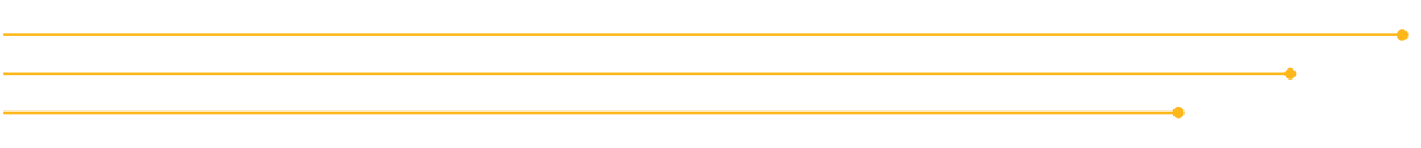 Graphic of 3 yellow lines Graphic of 3 yellow lines