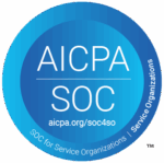 AICPA SOC certification badge for data security compliance